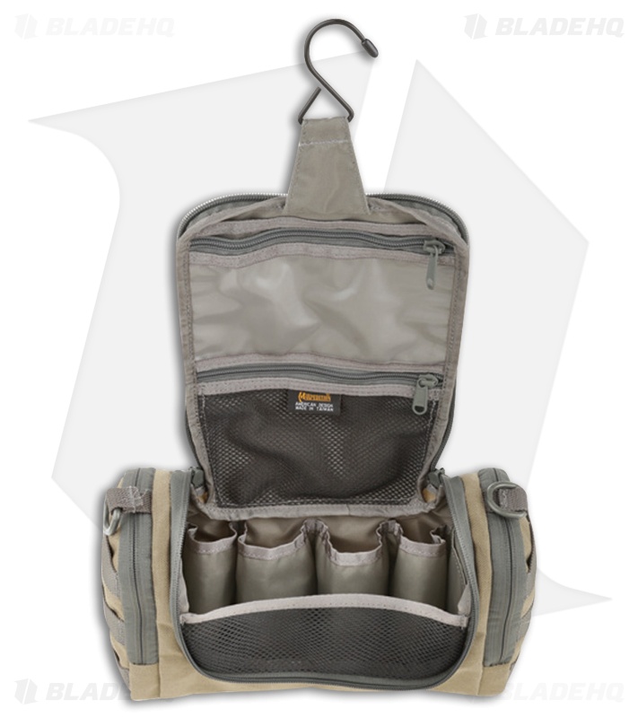 Maxpedition Aftermath Compact Toiletries Bag Khaki/Foliage Travel Case 1817KF