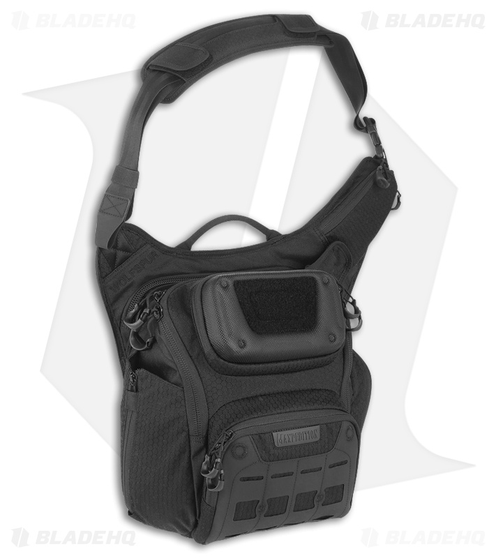 Maxpedition AGR WOLFSPUR Crossbody Black CCW Shoulder Utility Pack