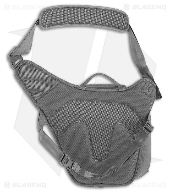 Maxpedition AGR WOLFSPUR Crossbody Gray CCW Shoulder Utility Pack Bag WLFGRY