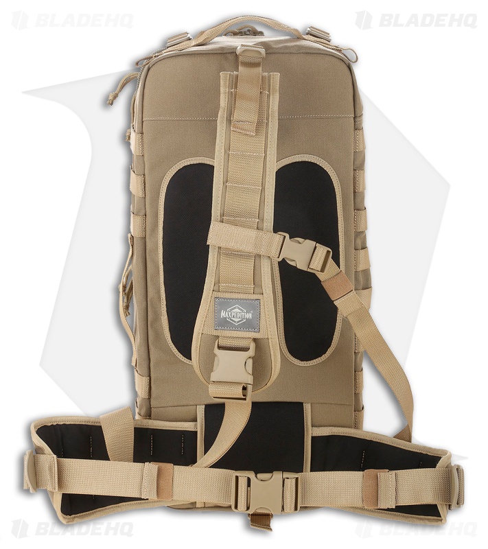 Maxpedition Pecos Gearslinger Large Shoulder Sling Pack CCW Bag Black PT1062B