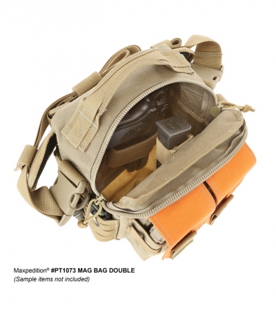 Maxpedition Mag Bag Double Active Shooter Response Black PT1073B