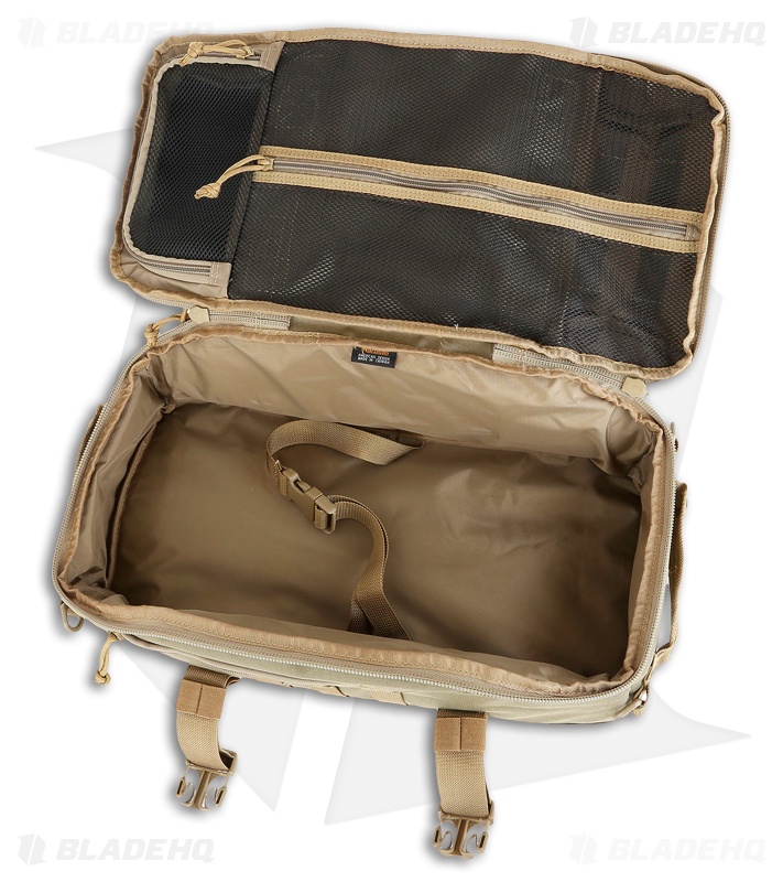 米軍 MAXPEDITION アドベンチャーバッグ Maxpedition Soloduffel Adventure Bag Khaki PT1355K - Blade HQ