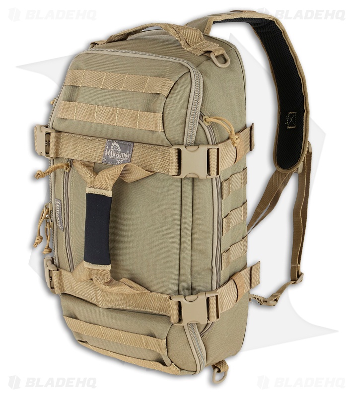 米軍 MAXPEDITION アドベンチャーバッグ Maxpedition Soloduffel Adventure Bag Khaki PT1355K - Blade HQ