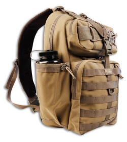 Maxpedition Kodiak Gearslinger Khaki/Foliage Shoulder Sling Pack Bag 0432KF