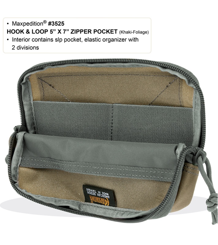 hook loop pouch