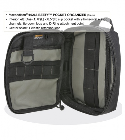 Maxpedition Beefy Pocket Organizer OD Green 0266G