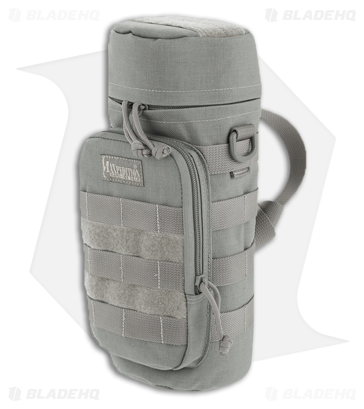 Maxpedition 12" x 5" Nalgene Bottle Holder Bag Travel Case Foliage Green 0323F