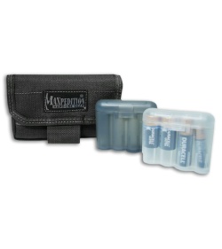 Maxpedition Volta Battery Case Black Pouch Organizer Pocket 1809B