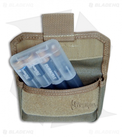 Maxpedition Volta Battery Case Black Pouch Organizer Pocket 1809B