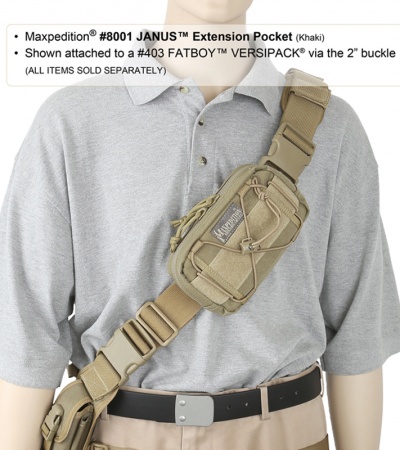 Maxpedition Janus Extension Pocket Foliage Green Pouch 8001F