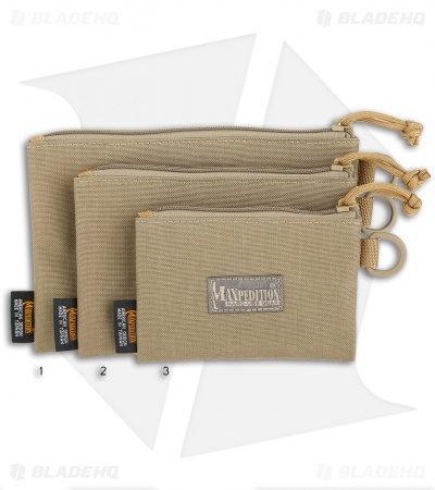 Maxpedition Large Block Sack RFID-Blocking Pouch Khaki PT1197K