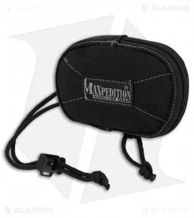 Maxpedition Coin Purse Zippered Pouch Black PT1190B