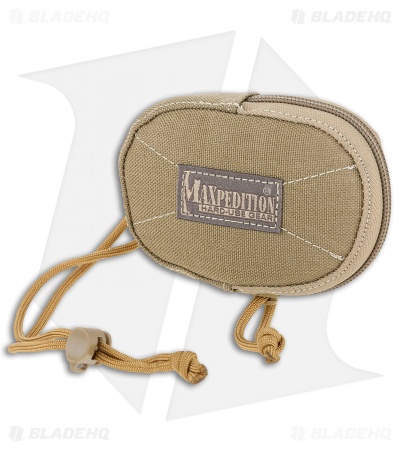 Maxpedition Coin Purse Zippered Pouch Khaki PT1190K