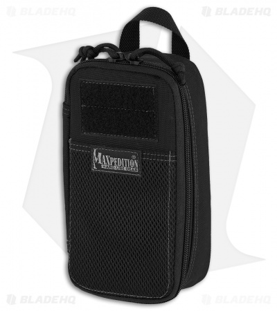 épine pouch Pocket bag Black Maxpedition Skinny Pocket Organizer | Black - Blade HQ