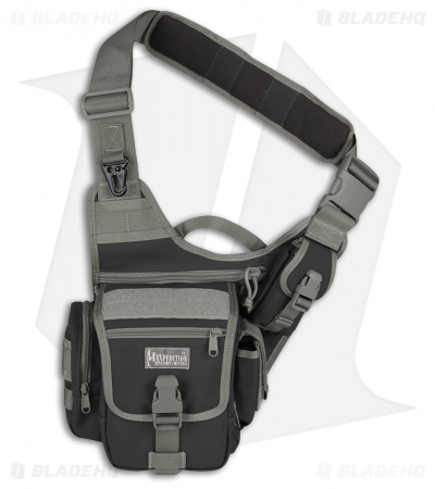 Maxpedition Fatboy Versipack Black/Foliage  Shoulder Sling Pack Bag 0403BF