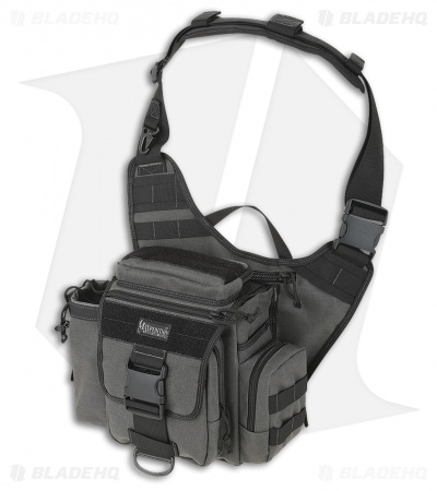 Maxpedition Jumbo Versipack Wolf Gray Shoulder Sling Pack Bag 0412W