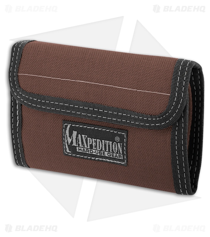 Maxpedition Spartan Dark Brown Wallet 0229BR