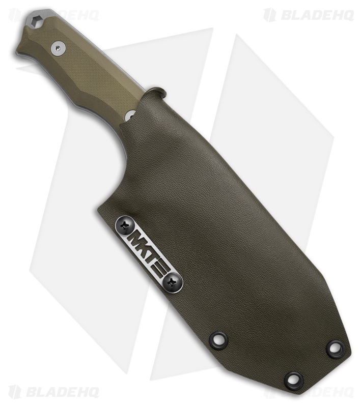 Medford Emperor Fixed Blade Praetorian Style OD Green G-10 (3.75" Tumbled) MKT