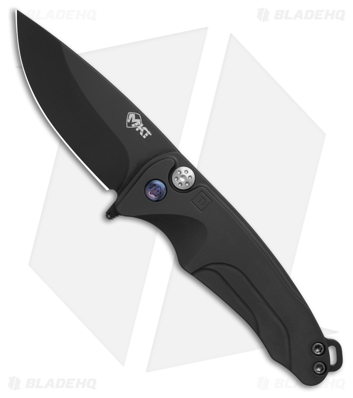Medford Smooth Criminal Automatic Button Lock Knife Titanium Black (3" DLC)