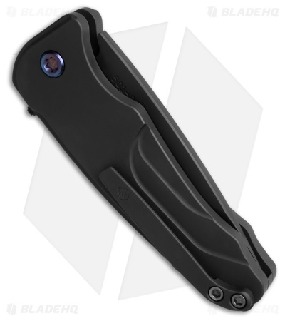 Medford Smooth Criminal Automatic Button Lock Knife Titanium Black (3" DLC)