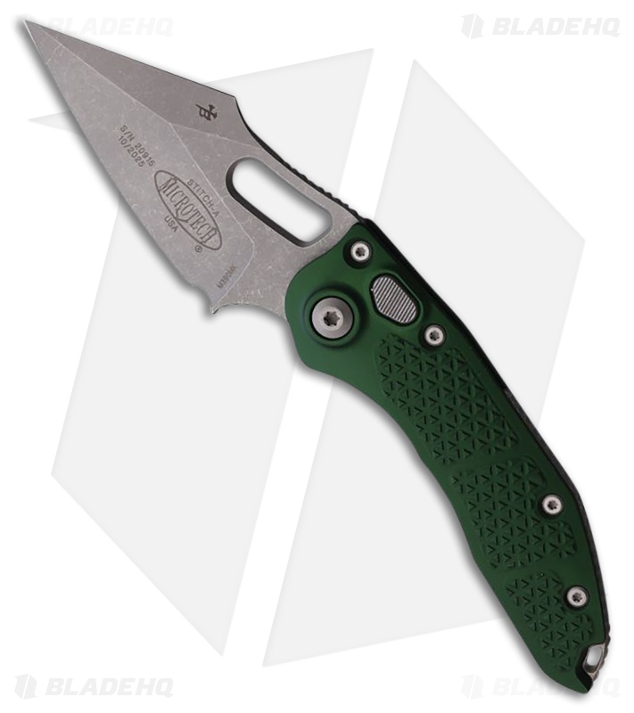 Microtech Stitch Automatic Knife | Emerald Green | Apoc