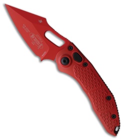 Microtech Stitch Automatic Knife Blue Aluminum Apocalyptic