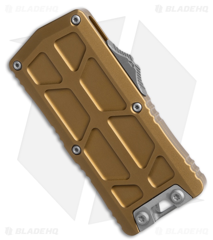 Microtech Exocet II Dagger OTF Automatic Tan Knife (2.34" Apocalyptic)