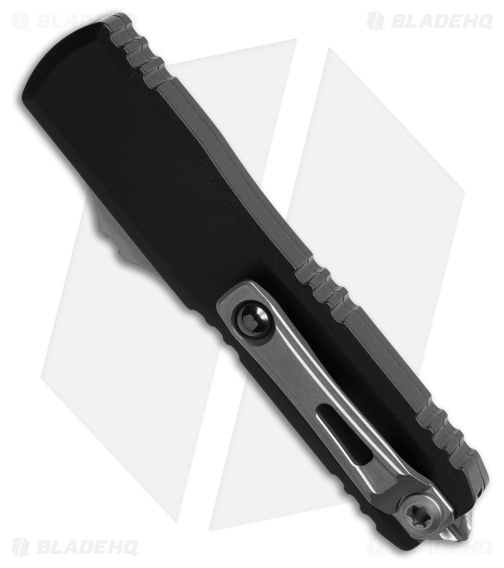Microtech UTX-70 Gen IV OTF S/E Automatic Knife Black Al (2.5" SW) 11484-10