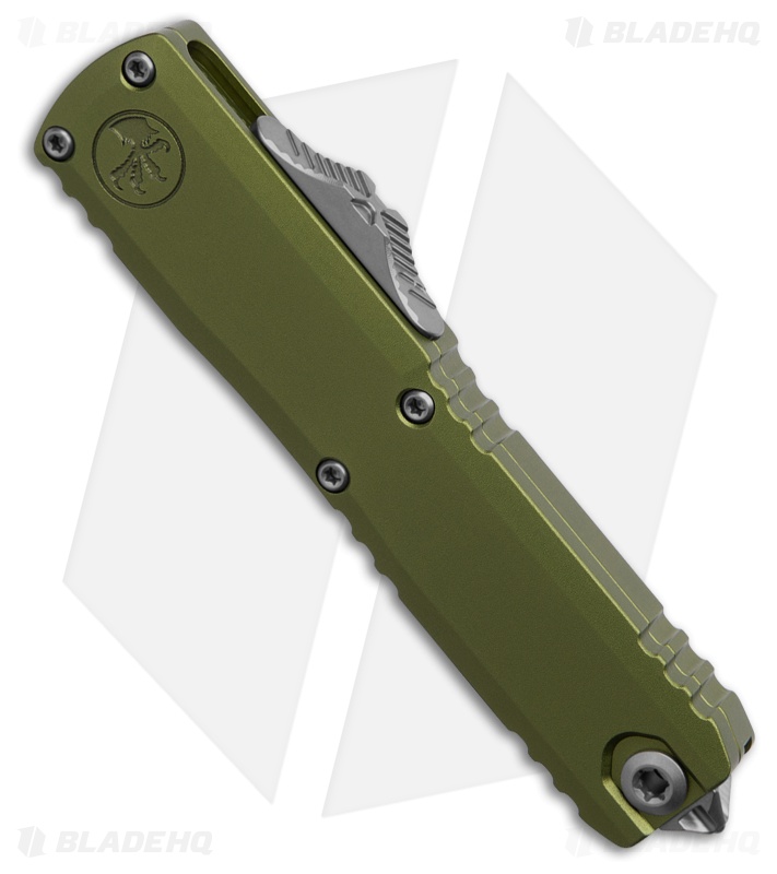 Microtech UTX-70 Gen IV OTF S/E Automatic Knife OD Green Al (2.5" SW)