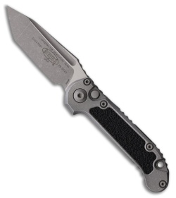 Microtech LUDT Gen III T/E Automatic Knife Weathered Metal Al (3.5" Apocalyptic)