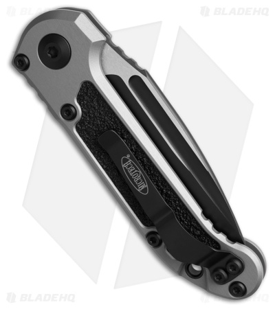 Microtech LUDT Gen III S/E Automatic Knife Natural Clear Al/3M (3.5" Black Serr)