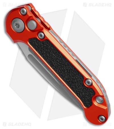 Microtech LUDT Gen III S/E Automatic Knife Orange Aluminum (3.5" Apocalyptic)