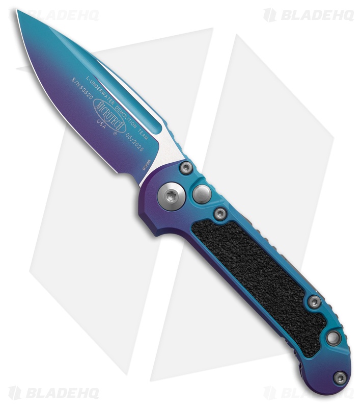 Microtech LUDT Gen III T/E Automatic Knife Purple SW