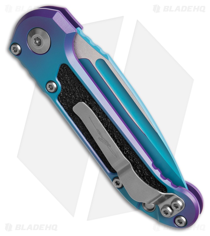Microtech LUDT Gen III T/E Automatic Knife Purple SW