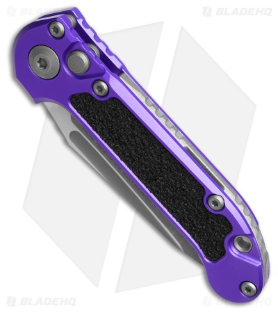 Microtech LUDT Gen III T/E Automatic Knife Purple Al (3.5" Apoc Serr)1136-11APPU