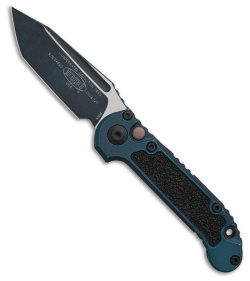 Microtech LUDT Gen III T/E Automatic Knife Weathered Blue Aluminum (3.5" WBL)