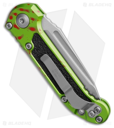 Microtech LUDT Gen III T/E Automatic Knife Zombie Aluminum (3.5 Stonewash)