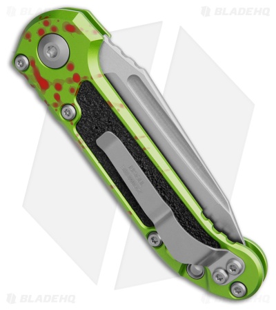 Microtech LUDT Gen III T/E Automatic Knife Zombie Aluminum (3.5 SW Full Serr)
