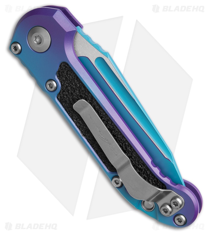 Microtech LUDT Gen III T/E SS Automatic Knife Aurora