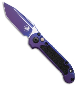 Microtech LUDT Gen III T/E SS Automatic Knife Purple Aurora (3.5" Purple Aurora)