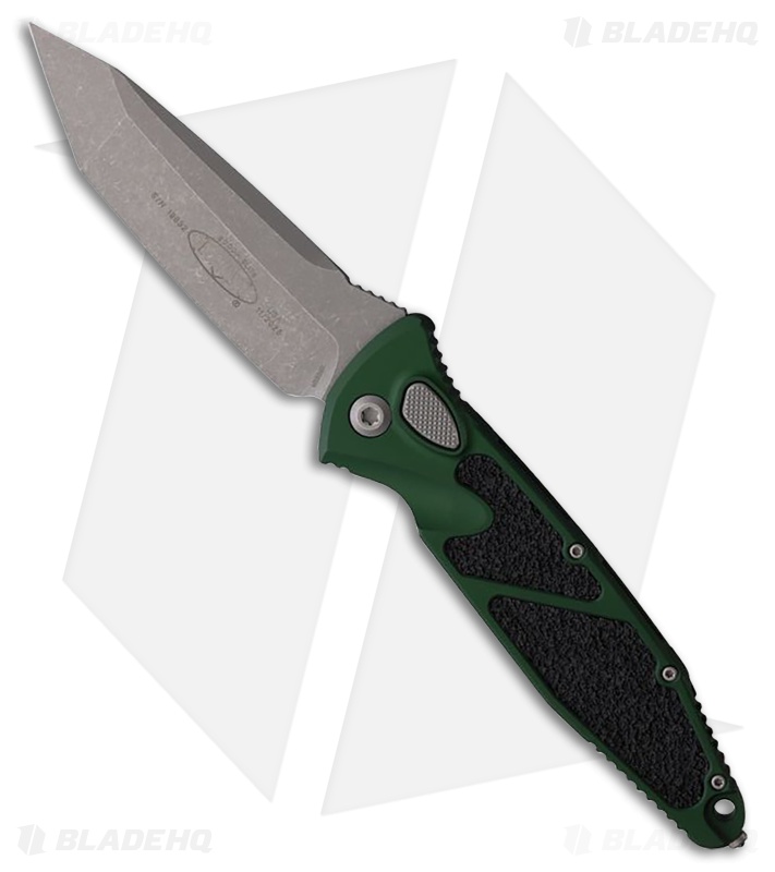 Microtech Socom Elite T/E Automatic Knife Emerald Green Aluminum (4" Apoc)