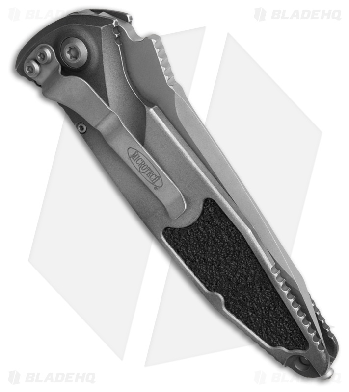 Microtech Socom Elite Automatic Folding Knife Weathered Metal