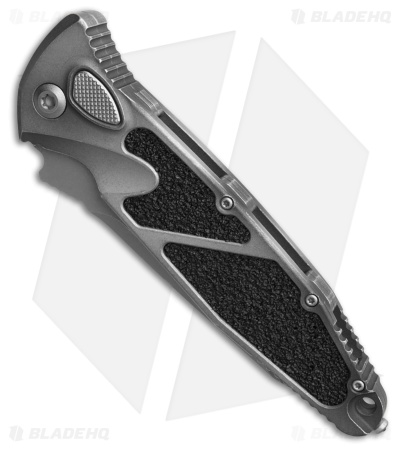 Microtech Socom Elite Automatic Folding Knife Weathered Metal (4" Apocalyptic)