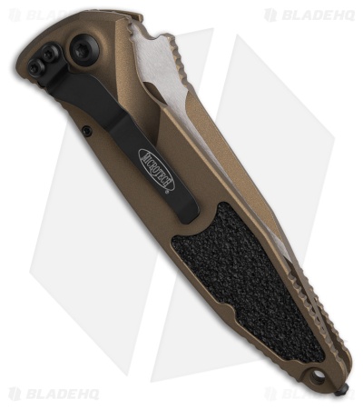 Microtech Socom Elite Automatic Knife Cerakote Burnt Bronze (4" Bronze)