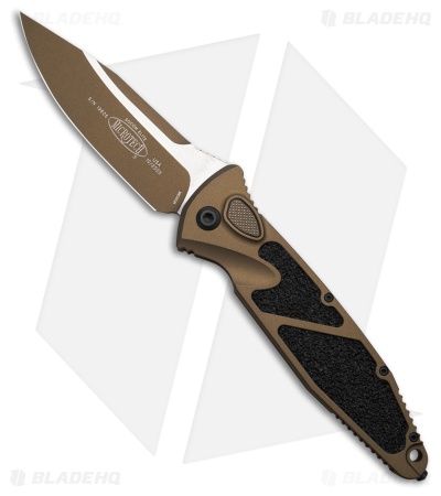 Microtech Socom Elite Automatic Knife Cerakote Burnt Bronze (4" Bronze)