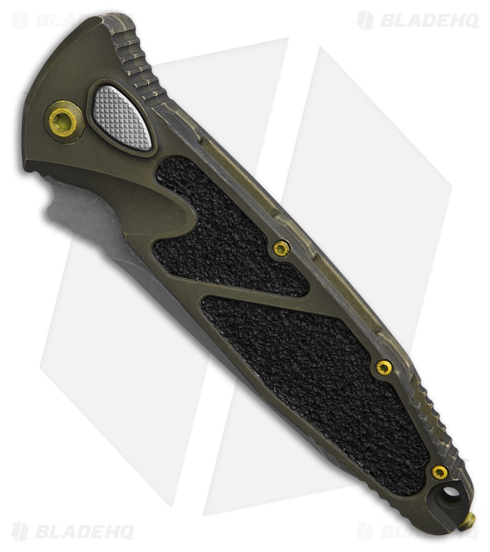 Microtech Socom Elite S/E Automatic Knife Distressed Green (4" Apocalyptic)