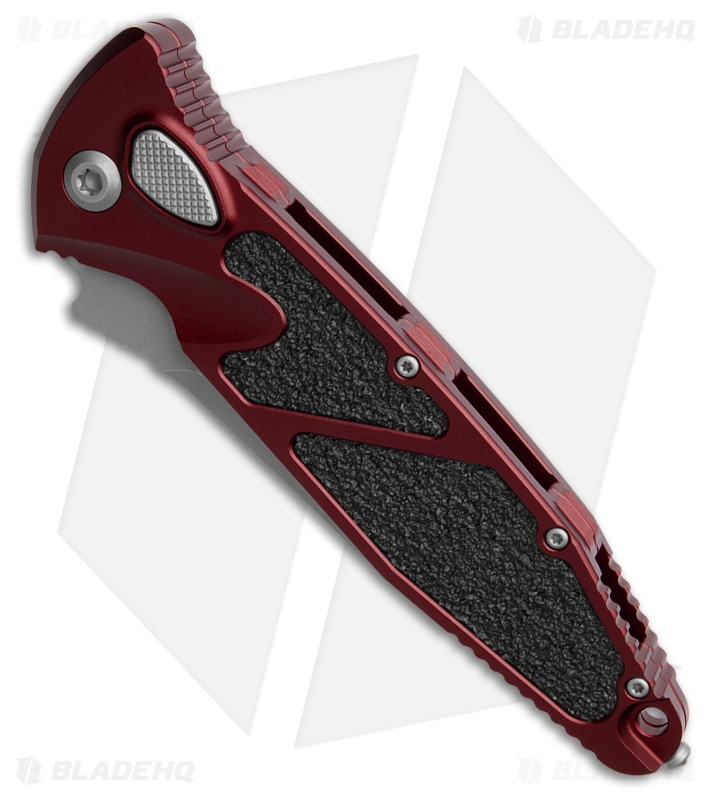Microtech Socom Elite S/E Automatic Knife Merlot Red Aluminum (4" Apoc Serr)