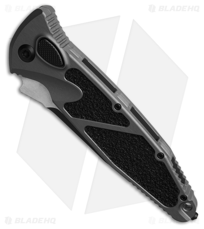 Microtech Socom Elite S/E Automatic Knife Natural Clear Aluminum (4" Two-Tone)