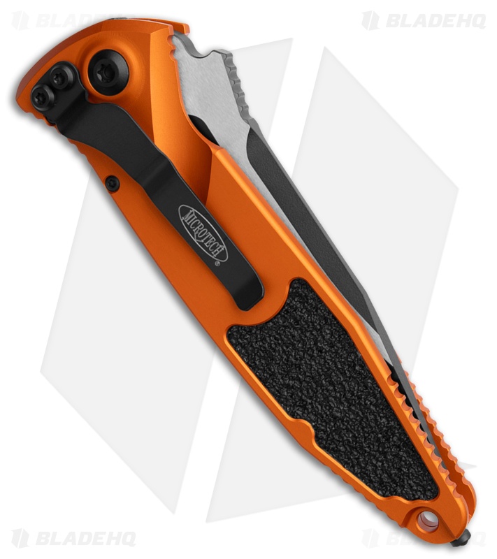 Microtech Socom Elite S/E Automatic Knife Orange Tangerine (4" Two-Tone)