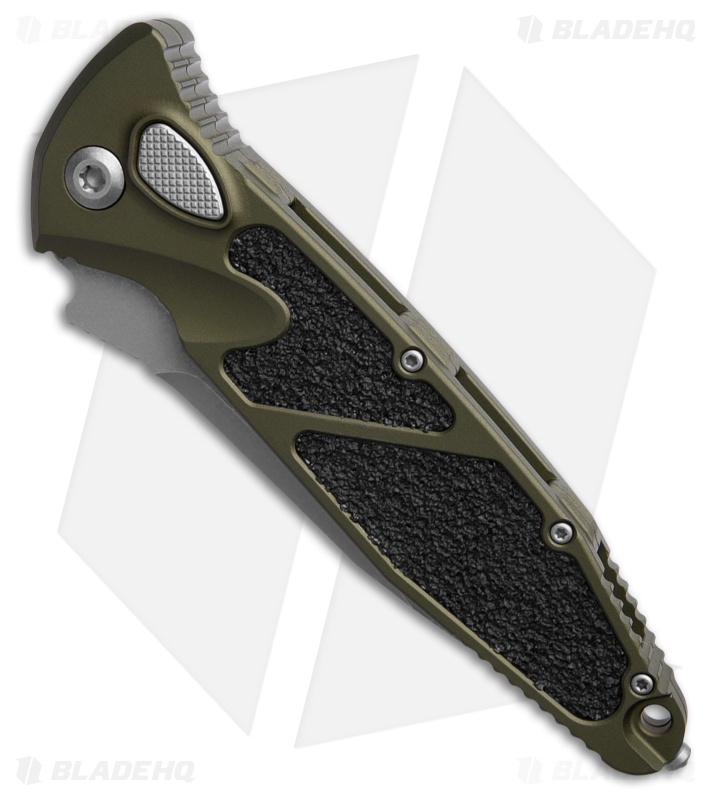 Microtech Socom Elite S/E Automatic Knife Woodlands Green (4" Apocalyptic)